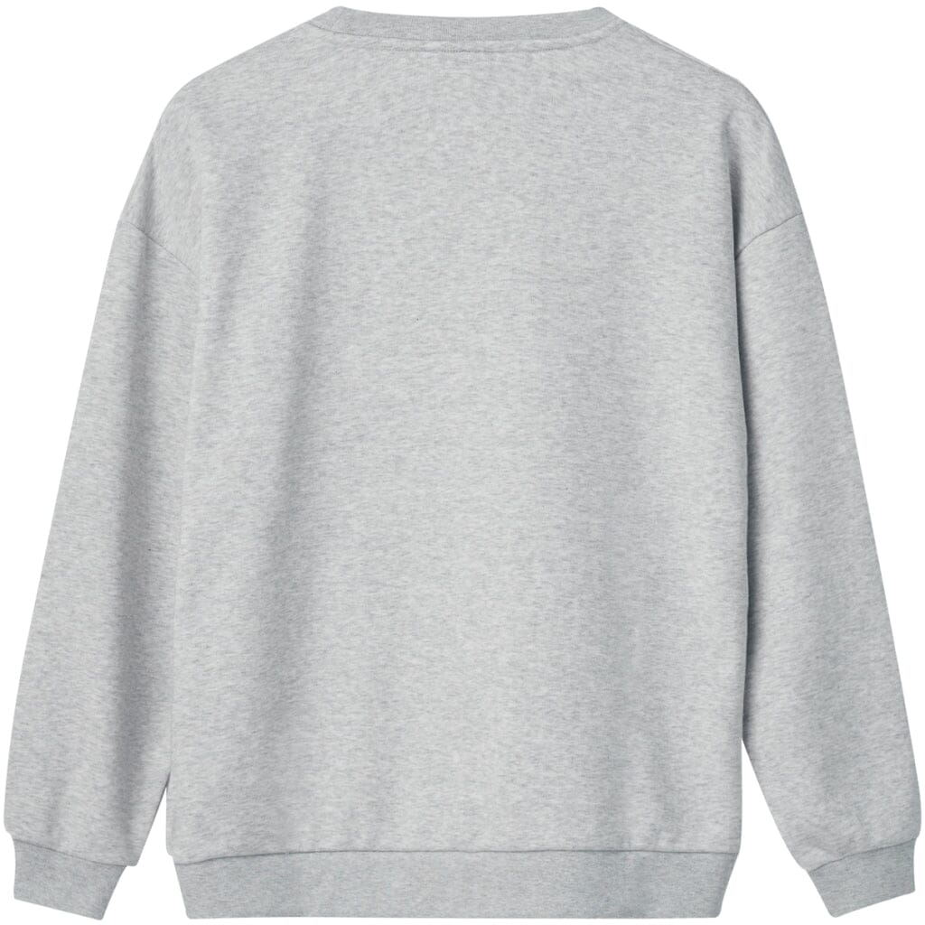 H2O - Base Woman Sweat O'Neck - 1020 Lt. Grey Mel