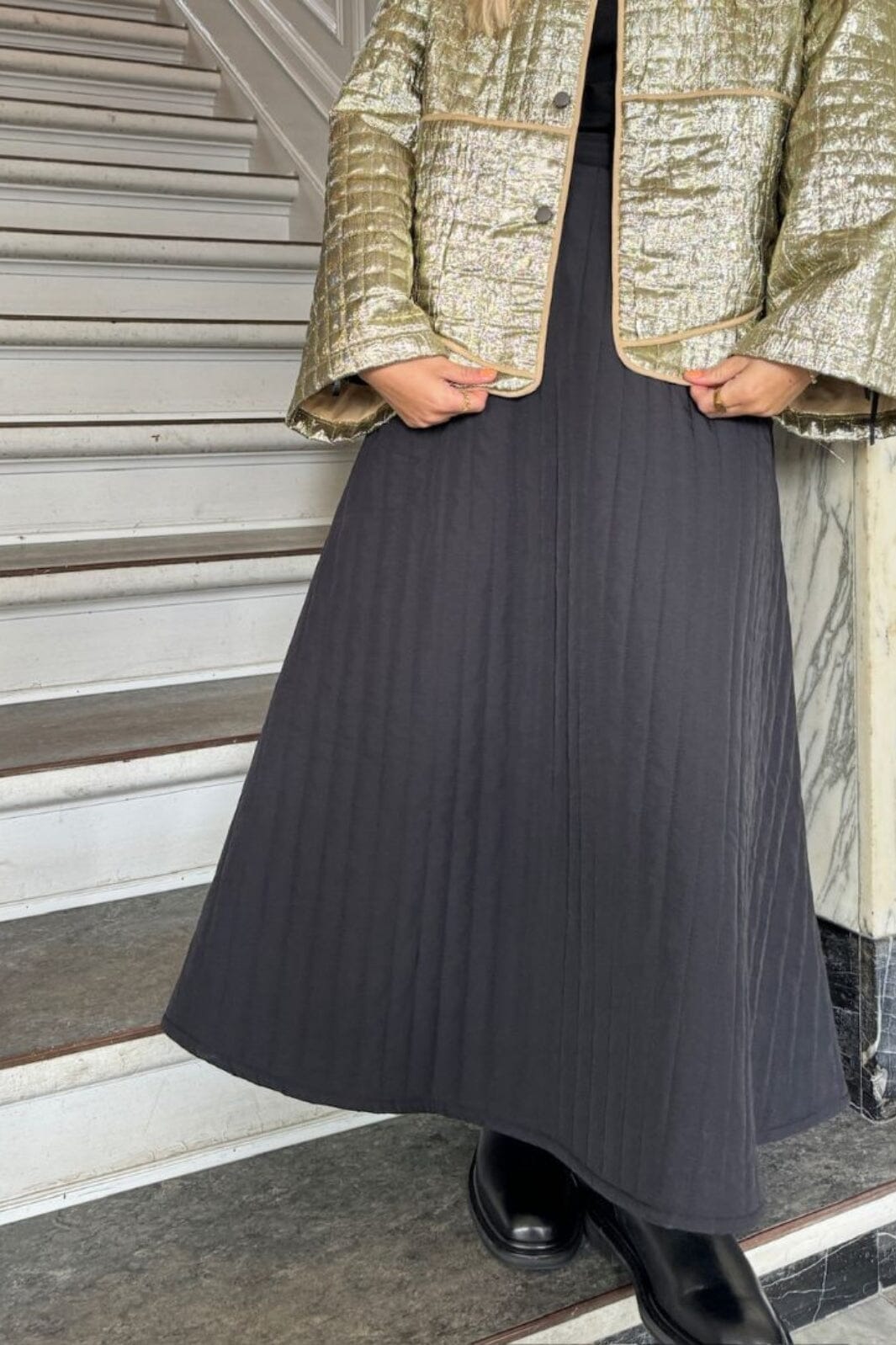 Stories From The Atelier By Copenhagen Shoes - Move Me Skirt - 0001 Black Udsalg