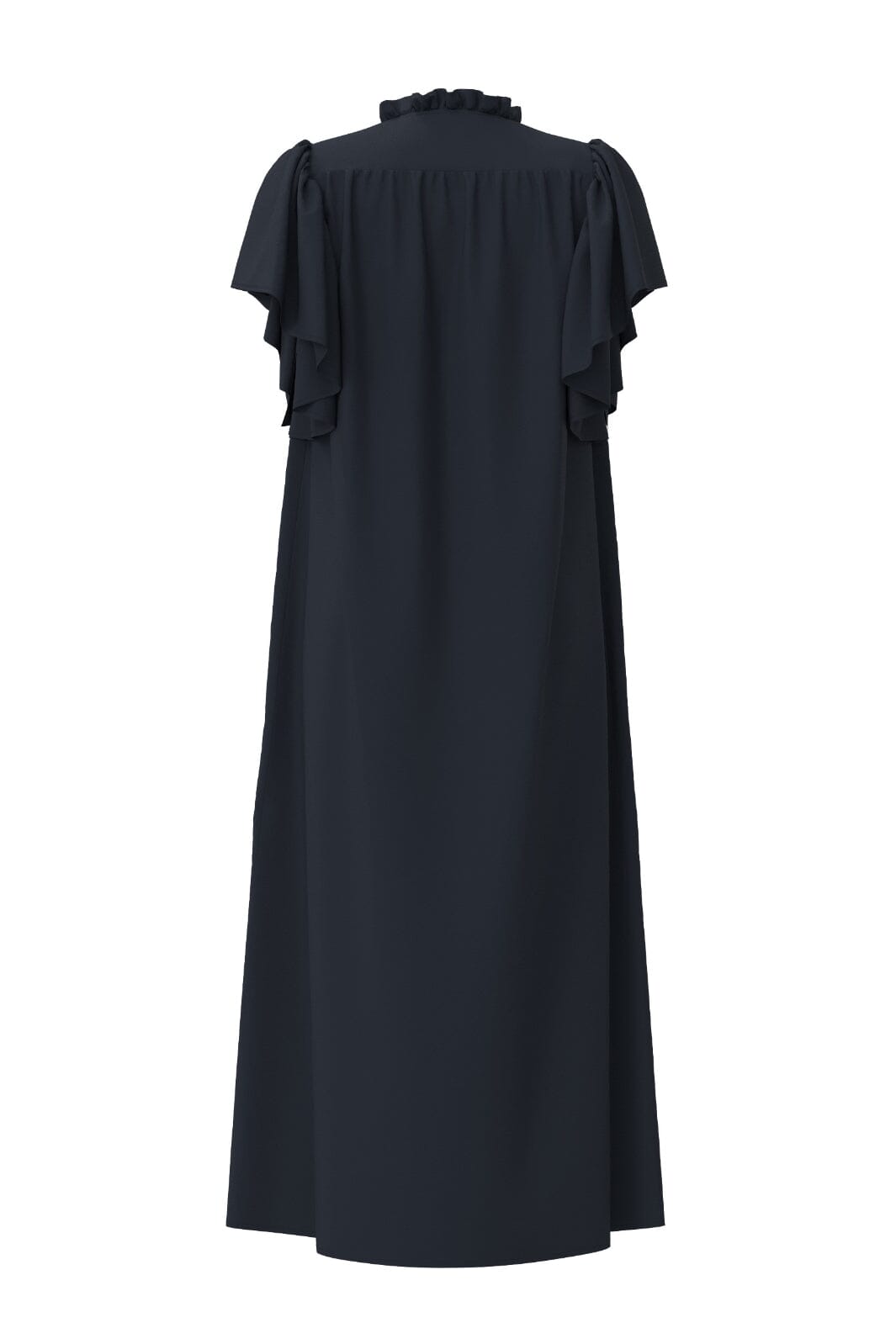 Co´couture - Heracc Ss Frill Dress 36421 - 61 Ink