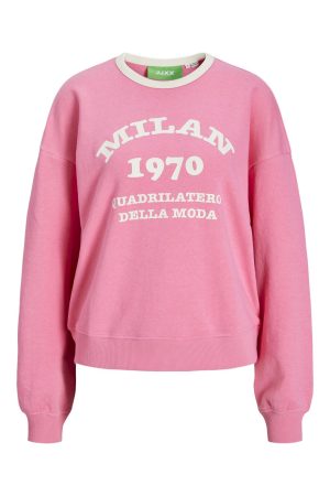 Jjxx - Jxperle Rlx Ls Crew Sweat Swt - 4706319 Morning Glory Milan Online Hot Salg