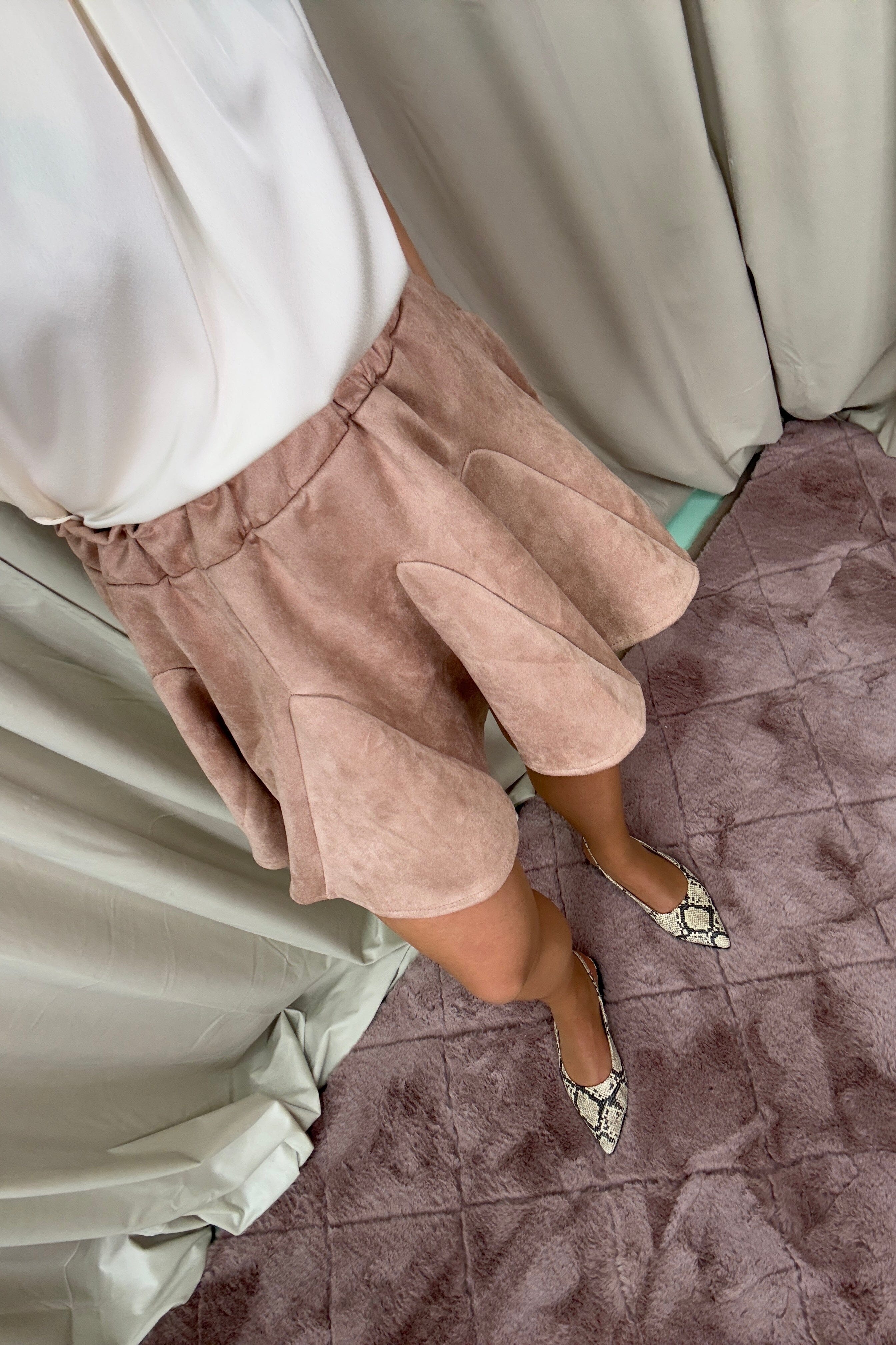 A-bee - Astrid Skirt A - Beige
