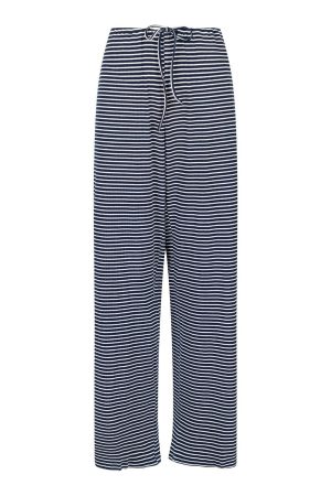 Neo Noir - Geri Stripe Pants - Dark Navy