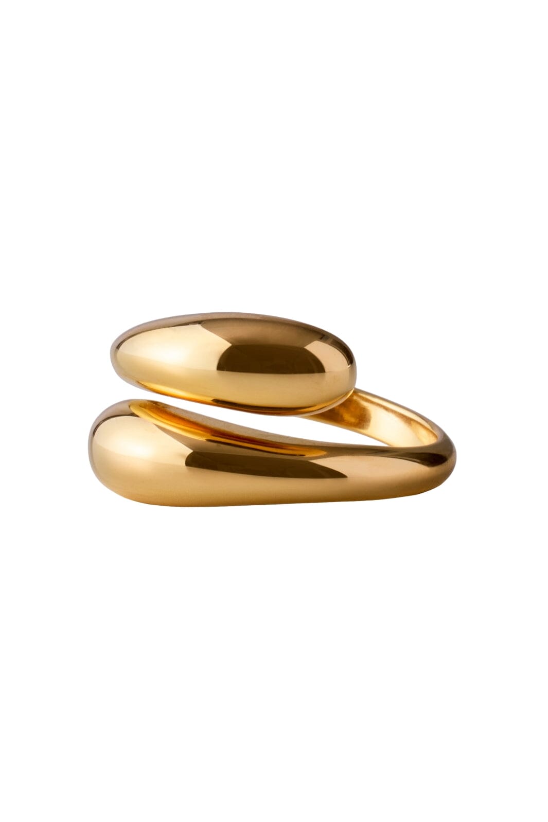 Pernille Corydon Jewellery - Rain Ring - Goldenplated