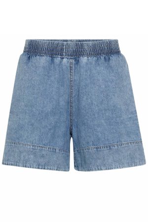Forudbestilling - Gossia - Annikigo Denim Shorts G2441 - Denim Blue