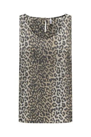 Only - Onlnova Life Elite S/L Top - 4746558 Timber Wolf 631 Wildlife