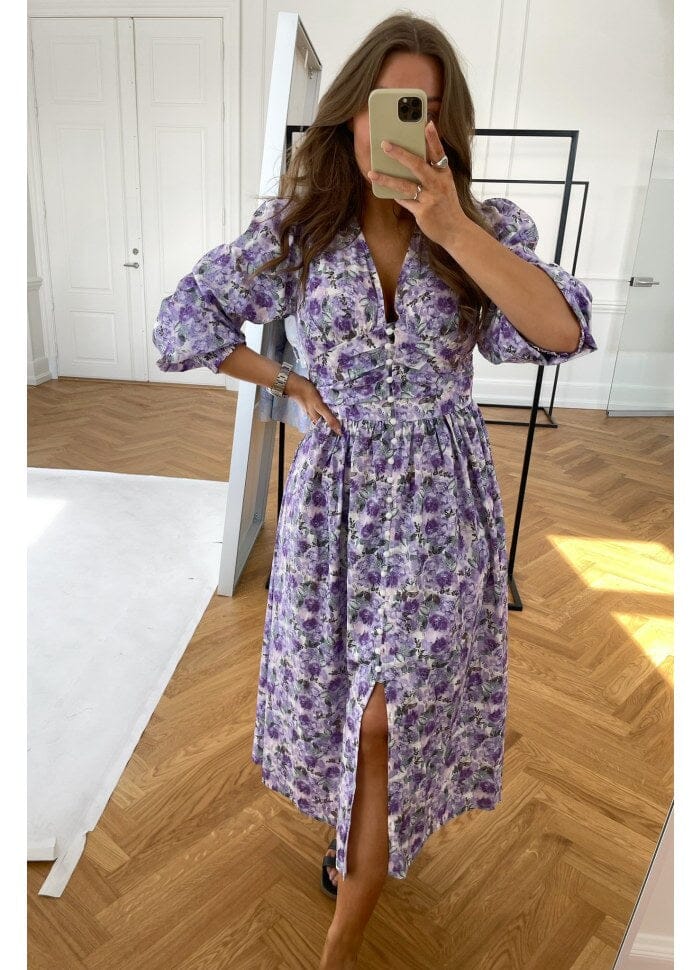 BYIC - Adelic Long Dress - lavendula Lavendula