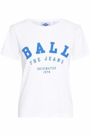 Ball - Bamaldini Tshirt - 110601 Bright White