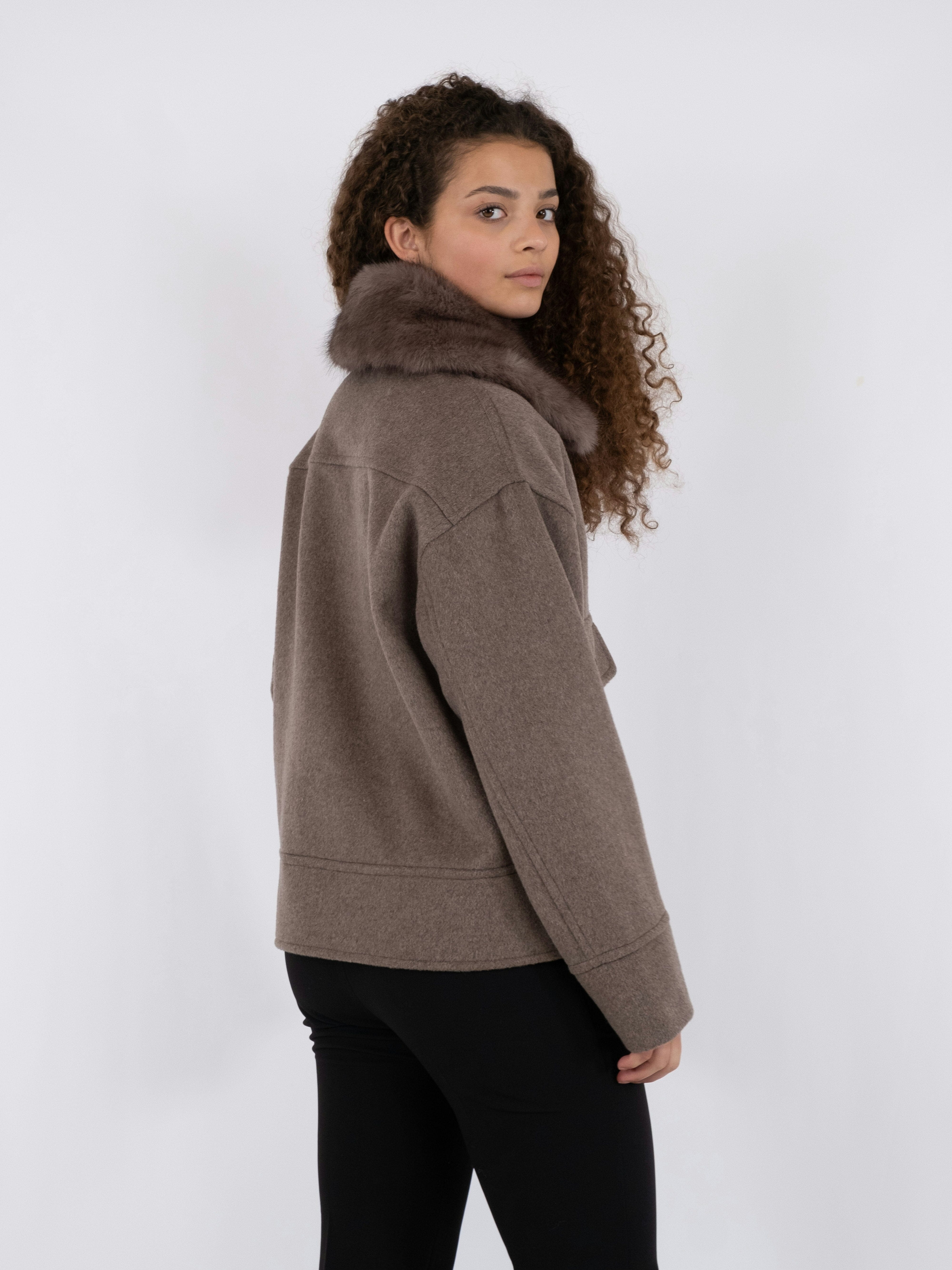 Neo Noir - Pitti Wool Jacket - Iron Levere