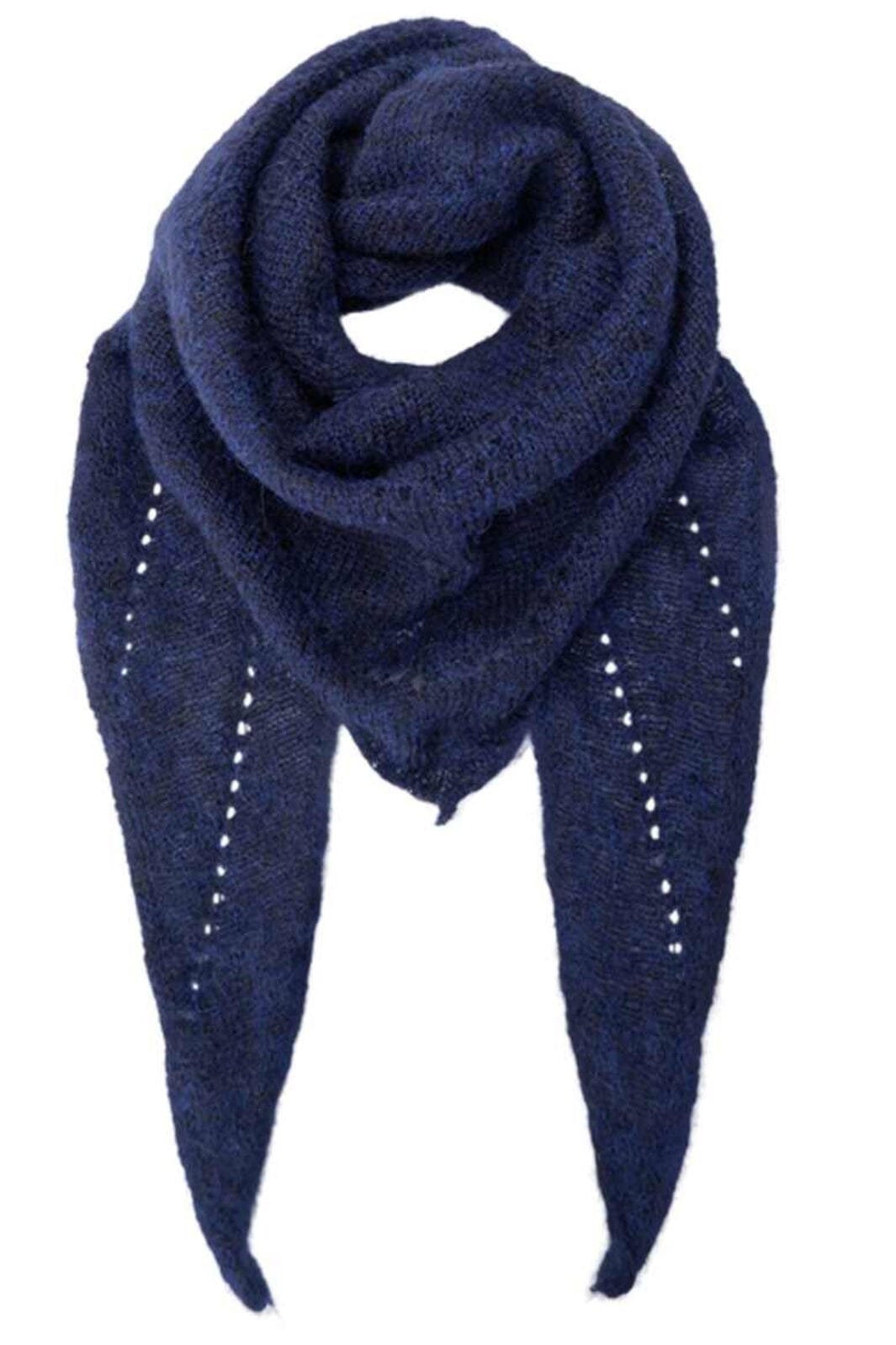 Black Colour - Bcdell Knitted Mini Scarf 208327 - Navy Online Hot Salg