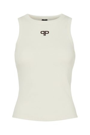 Forudbestilling - Pieces - Pcmimi Sl Tank Top - 4943606 Coconut Milk Pp - Delicioso
