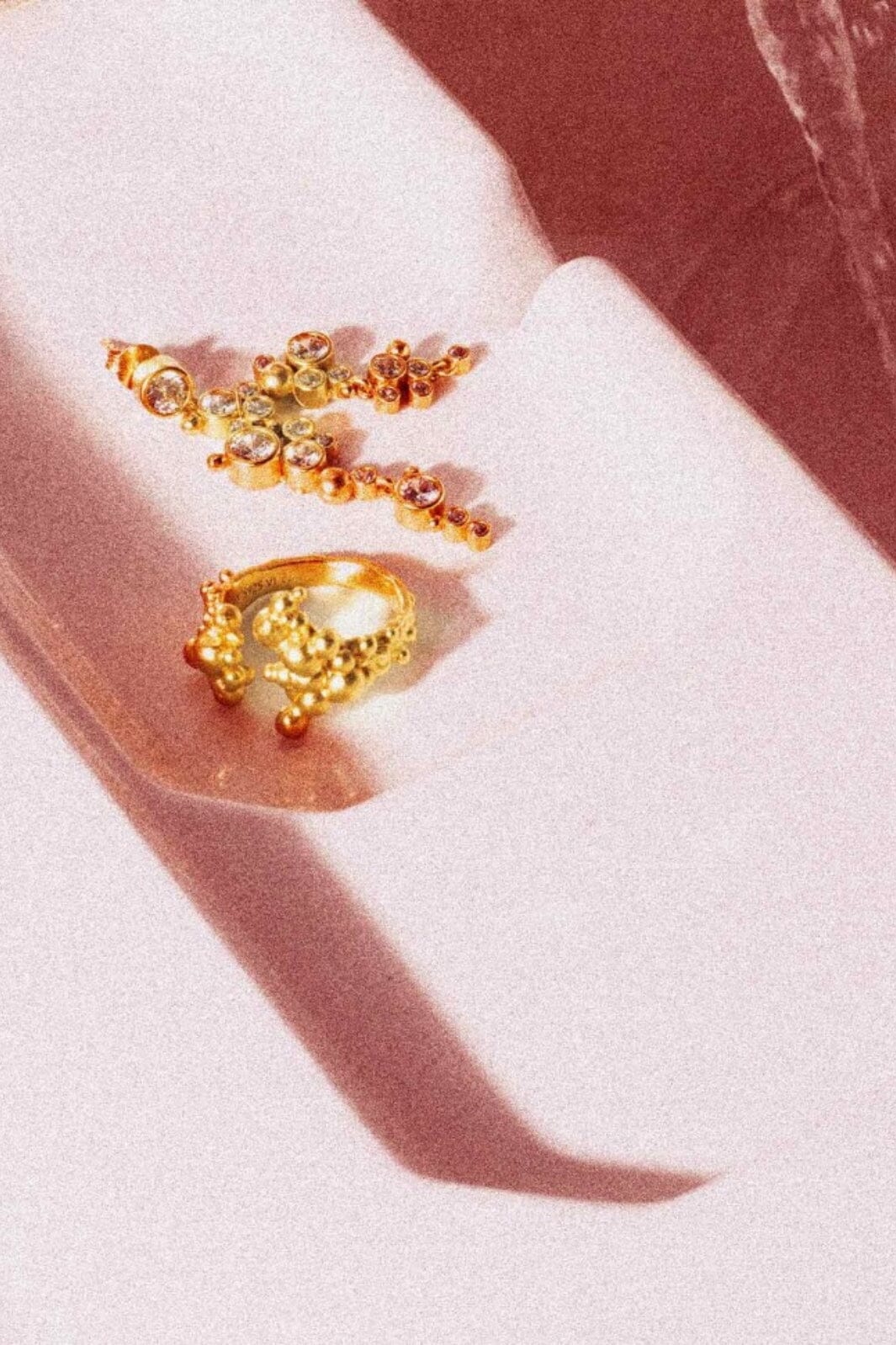 House Of Vincent - Ember Mirage Earrings - Gilded Online Hot Salg