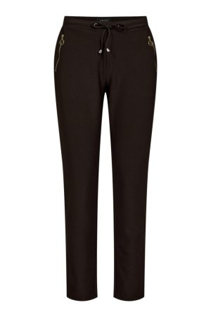 Liberte - Henne-Zip-Pants - Coffee Bean