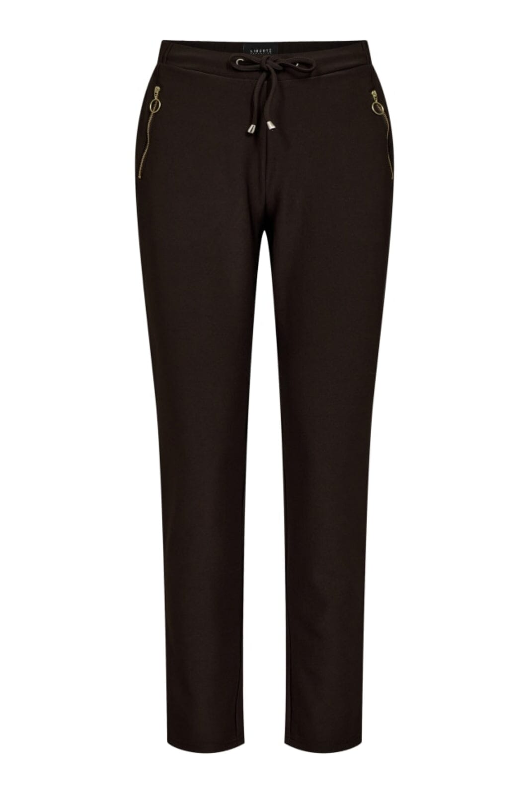 Liberte - Henne-Zip-Pants - Coffee Bean