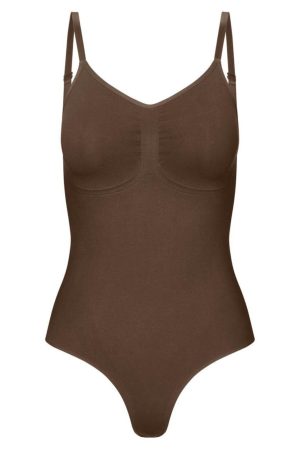 Lykkeland Ateliér - Coco Shapewear Bodysuit - Chocolate