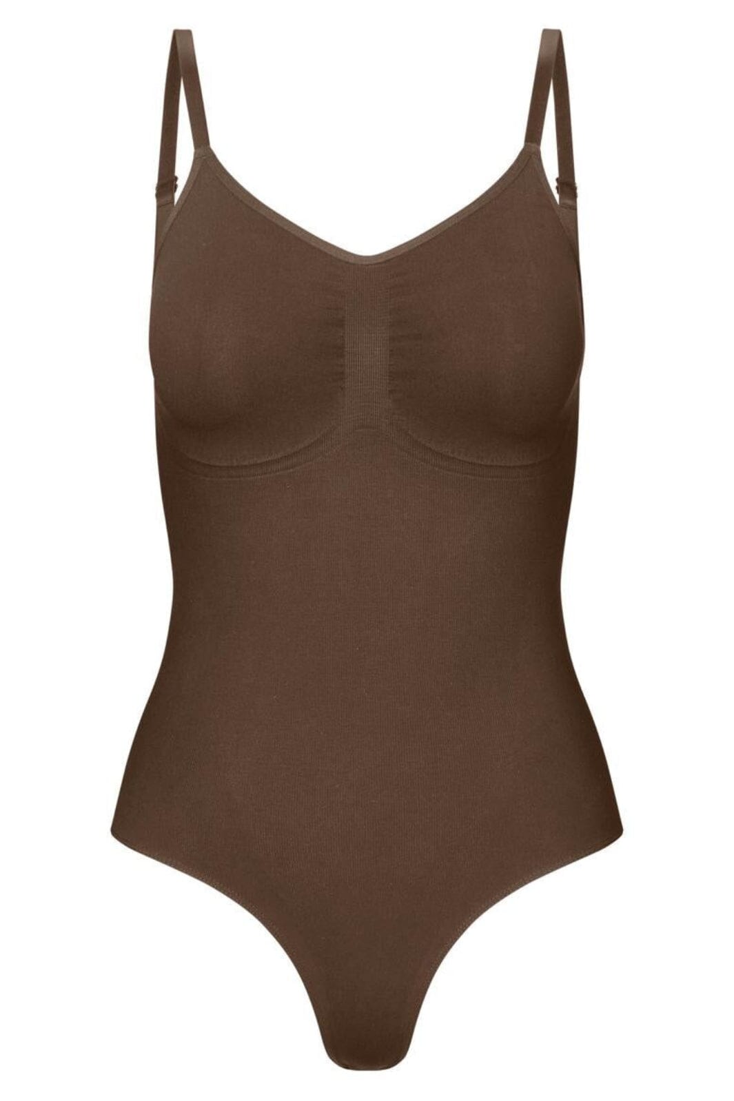 Lykkeland Ateliér - Coco Shapewear Bodysuit - Chocolate