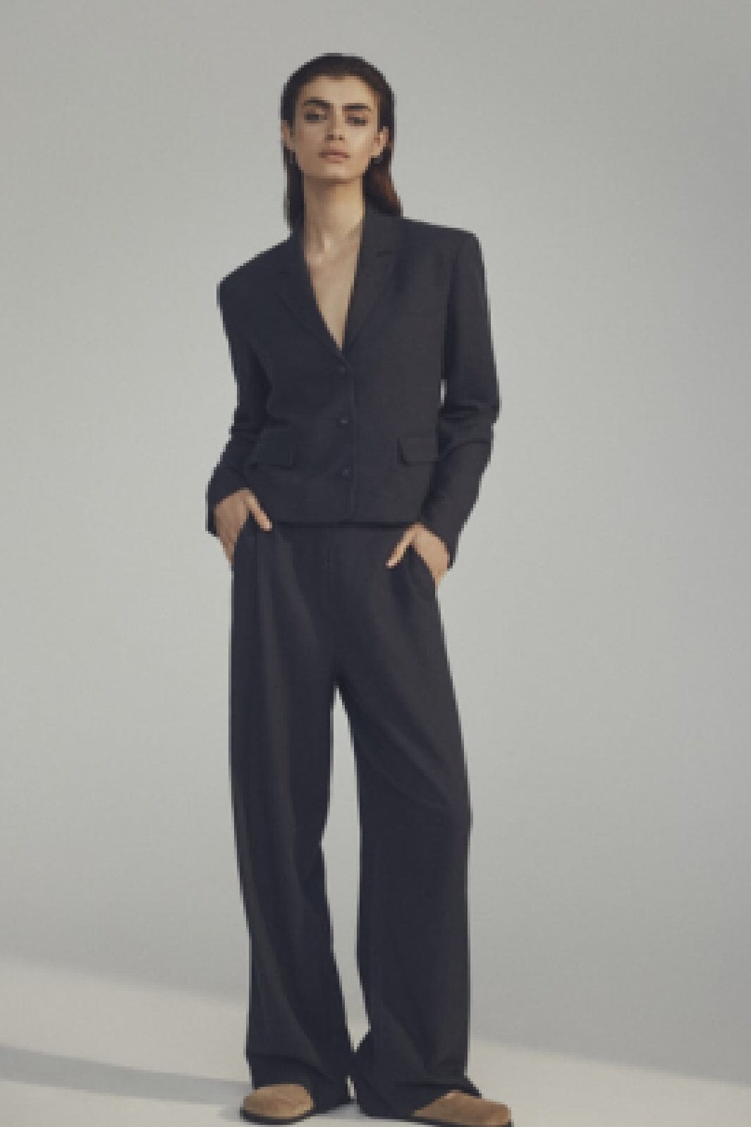 Moss Copenhagen - Mschpennie Ginia Pants - Phantom