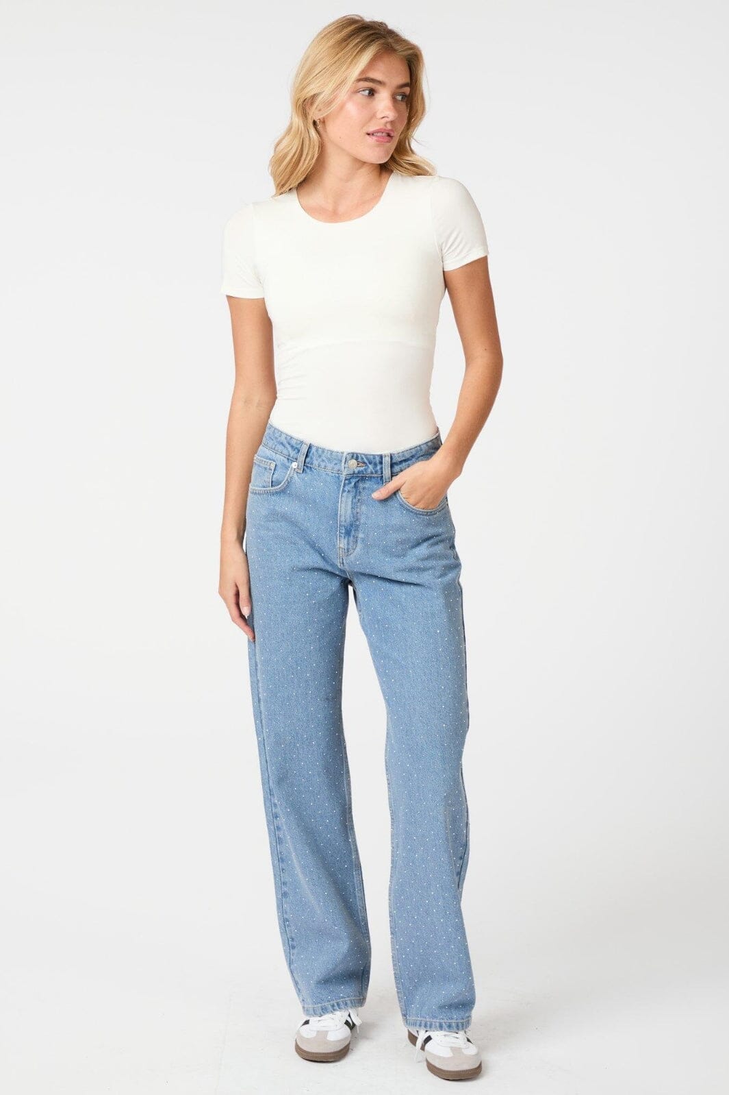 Neo Noir - Verna Jersey Tee 162048 - Off White