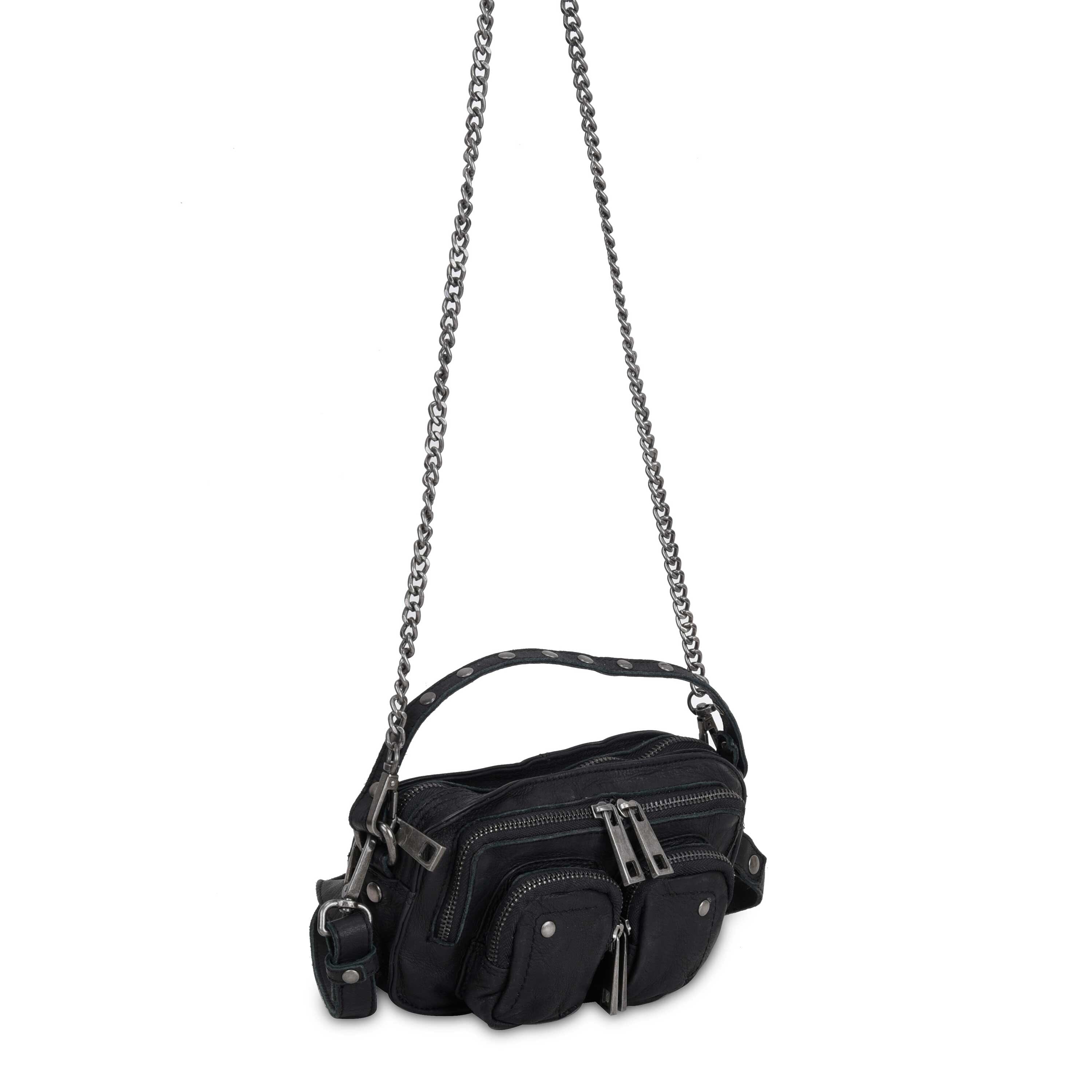 Núnoo - Helena Washed W. Antique Silver - Black