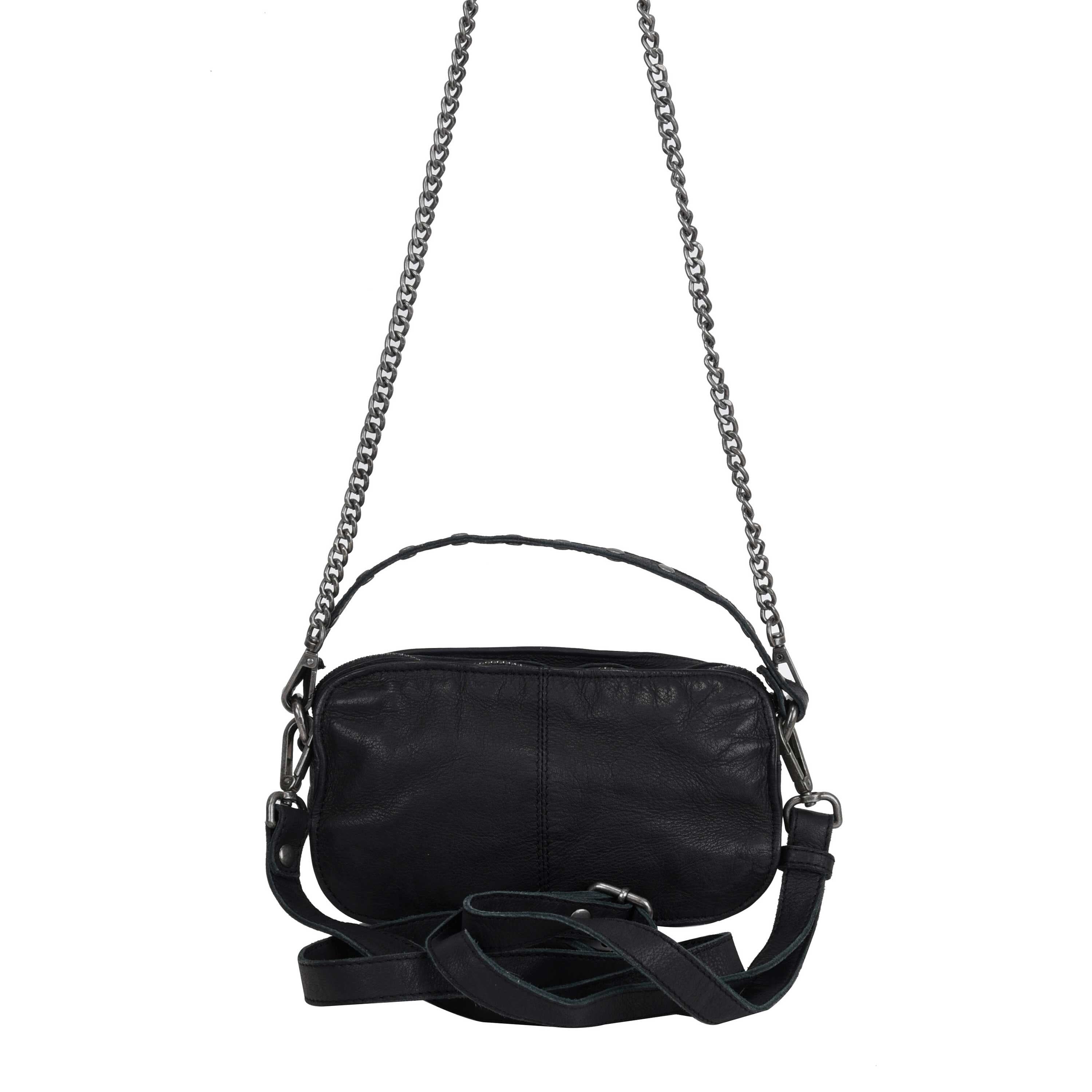 Núnoo - Helena Washed W. Antique Silver - Black
