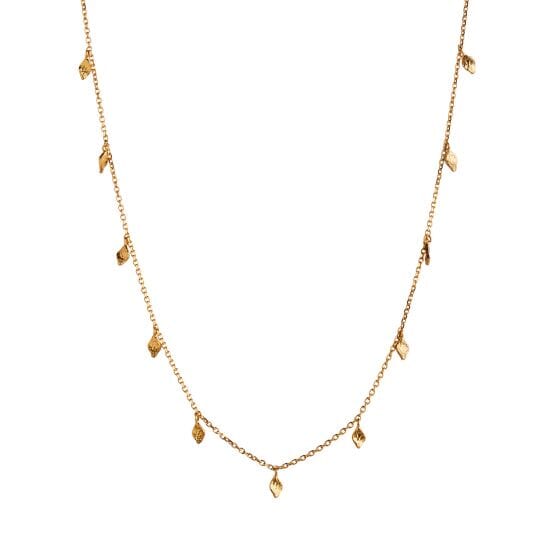 Stine A - Tout Petit Ile De L'Amour Necklace Goldenen - 2030-02-Os