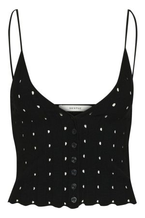 Forudbestilling - Gestuz - Gzmuriel Top 10910251 - 100017 - Black