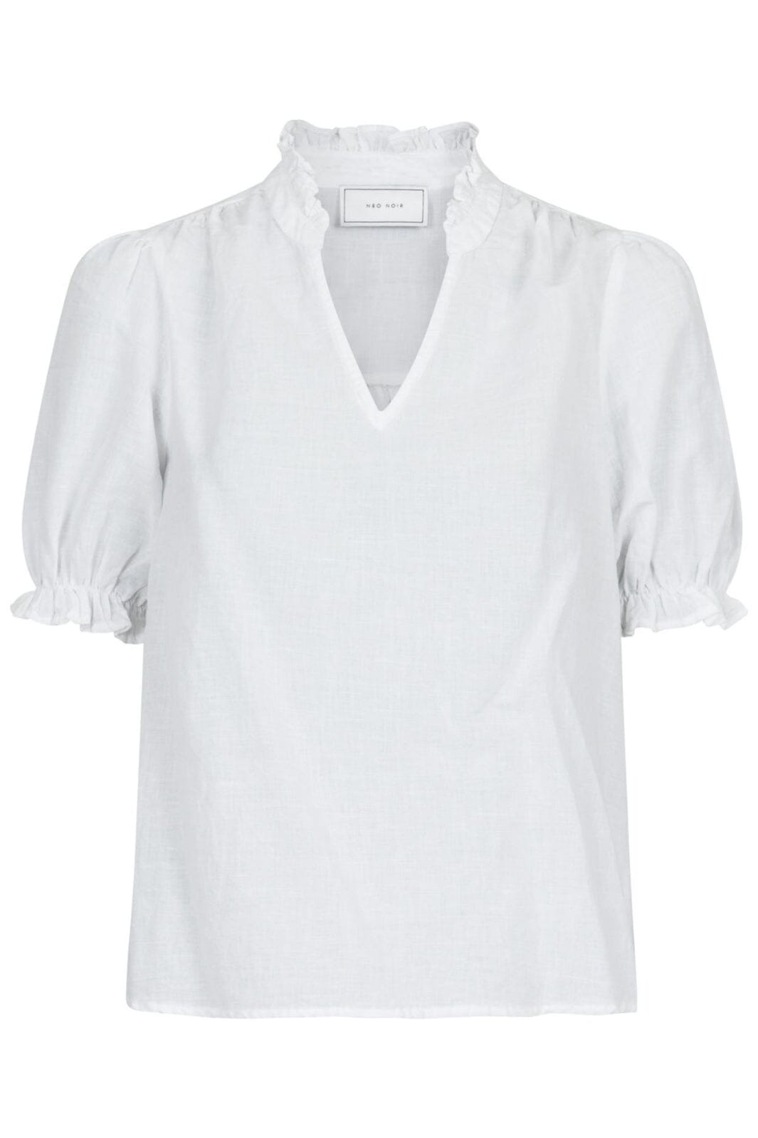 Neo Noir - Odesa Linen Blouse - White