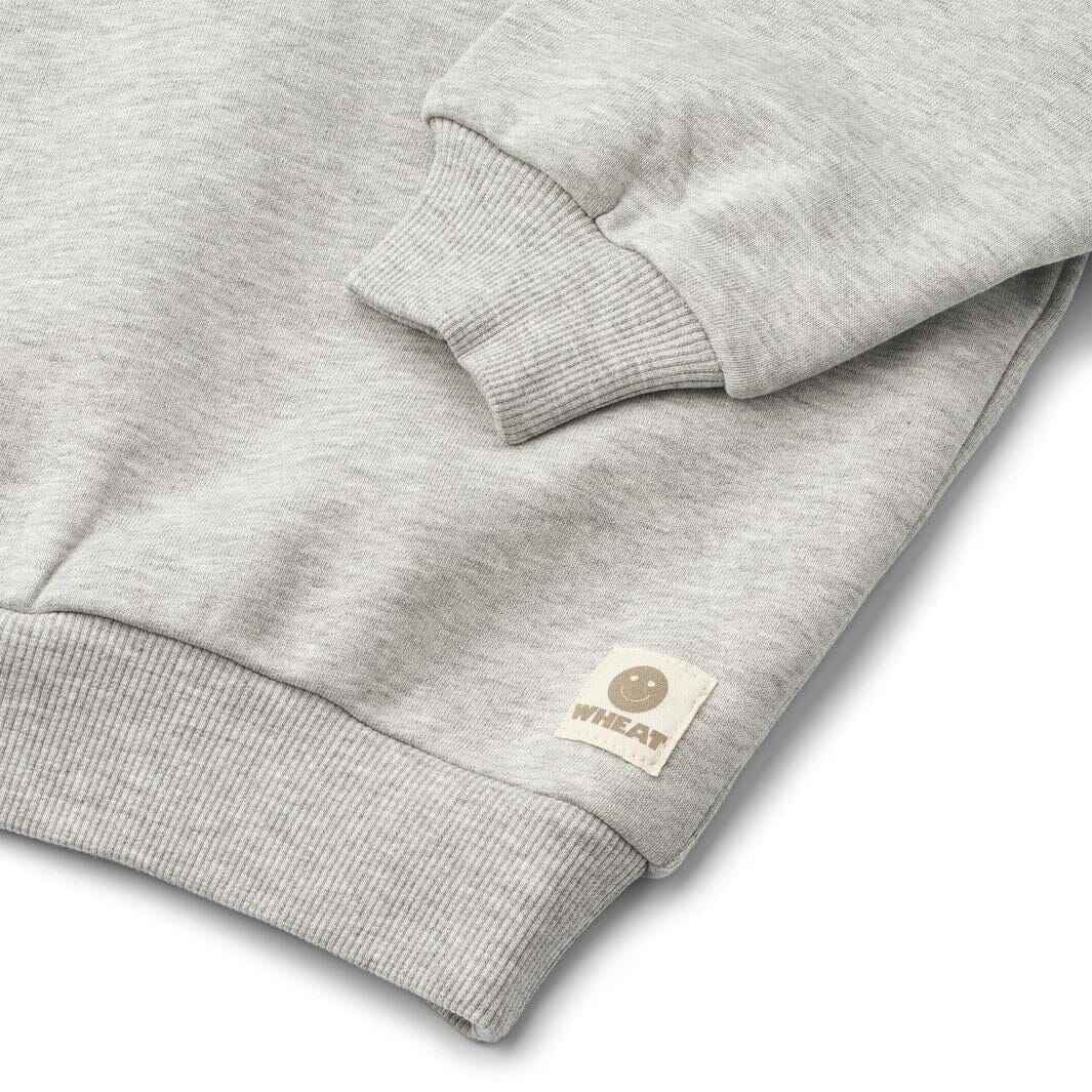 Wheat - Hoodie Bonno - 0105 Grey Melange