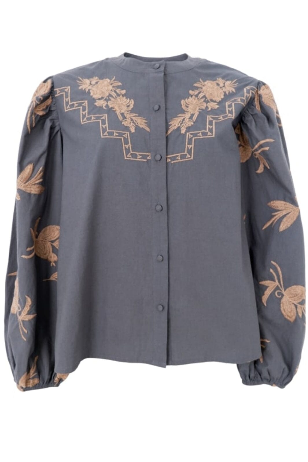 black-colour-bcvera-shirt-blouse-grey_0.jpg Black Colour - Bcvera Shirt Blouse - Grey