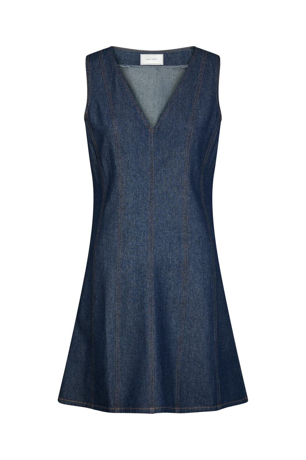 Forudbestilling - Neo Noir - Nava Denim Dress 164290 - 534 - Dark Blue