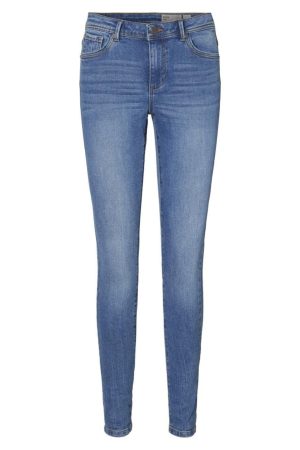 Vero Moda - Vmtanya Mr S Piping Jeans Vi349 - 3257946 Medium Blue Denim Online Hot Salg