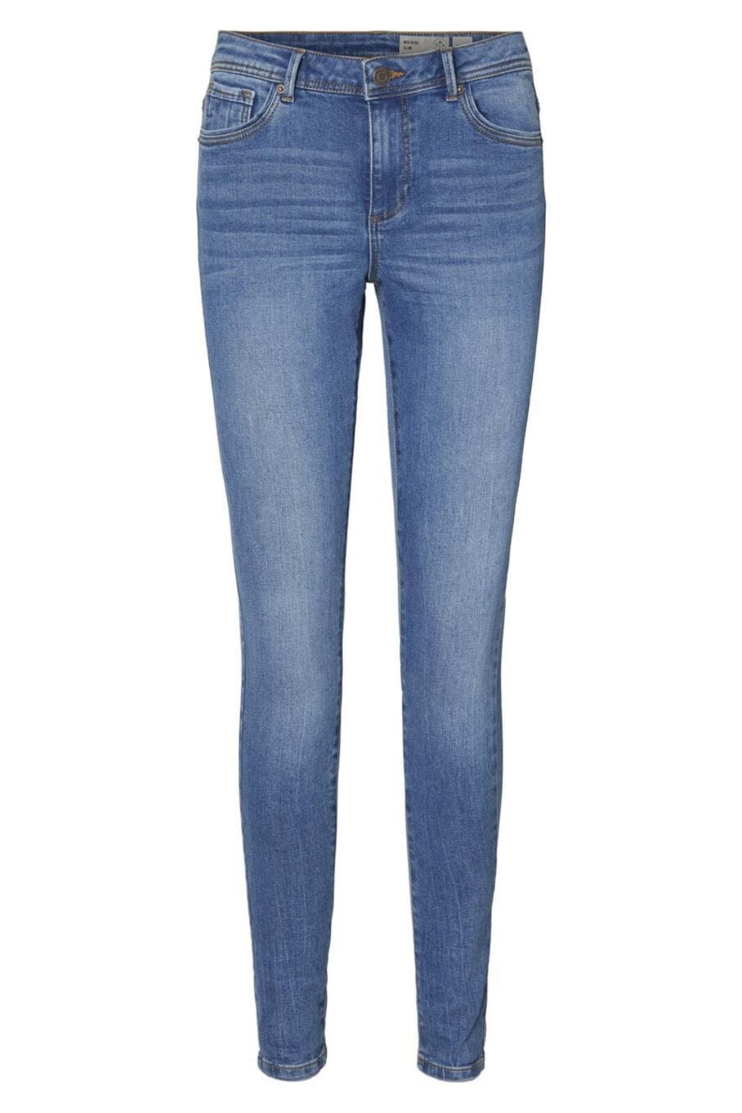 Vero Moda - Vmtanya Mr S Piping Jeans Vi349 - 3257946 Medium Blue Denim Online Hot Salg