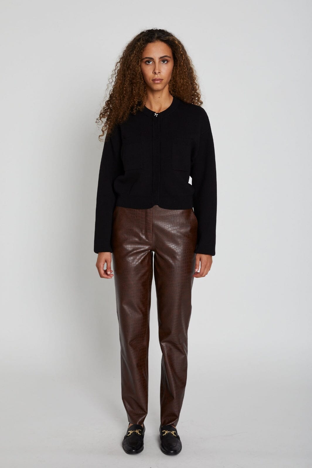 Bruuns Bazaar - Crocobbdagga Pants - Delicioso Online nu