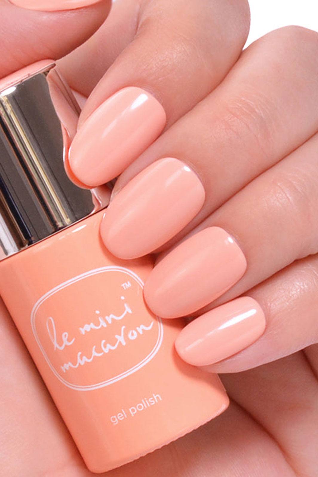Le Mini Macaron - Neglelak Gel COL079 - Créme D´Apricot