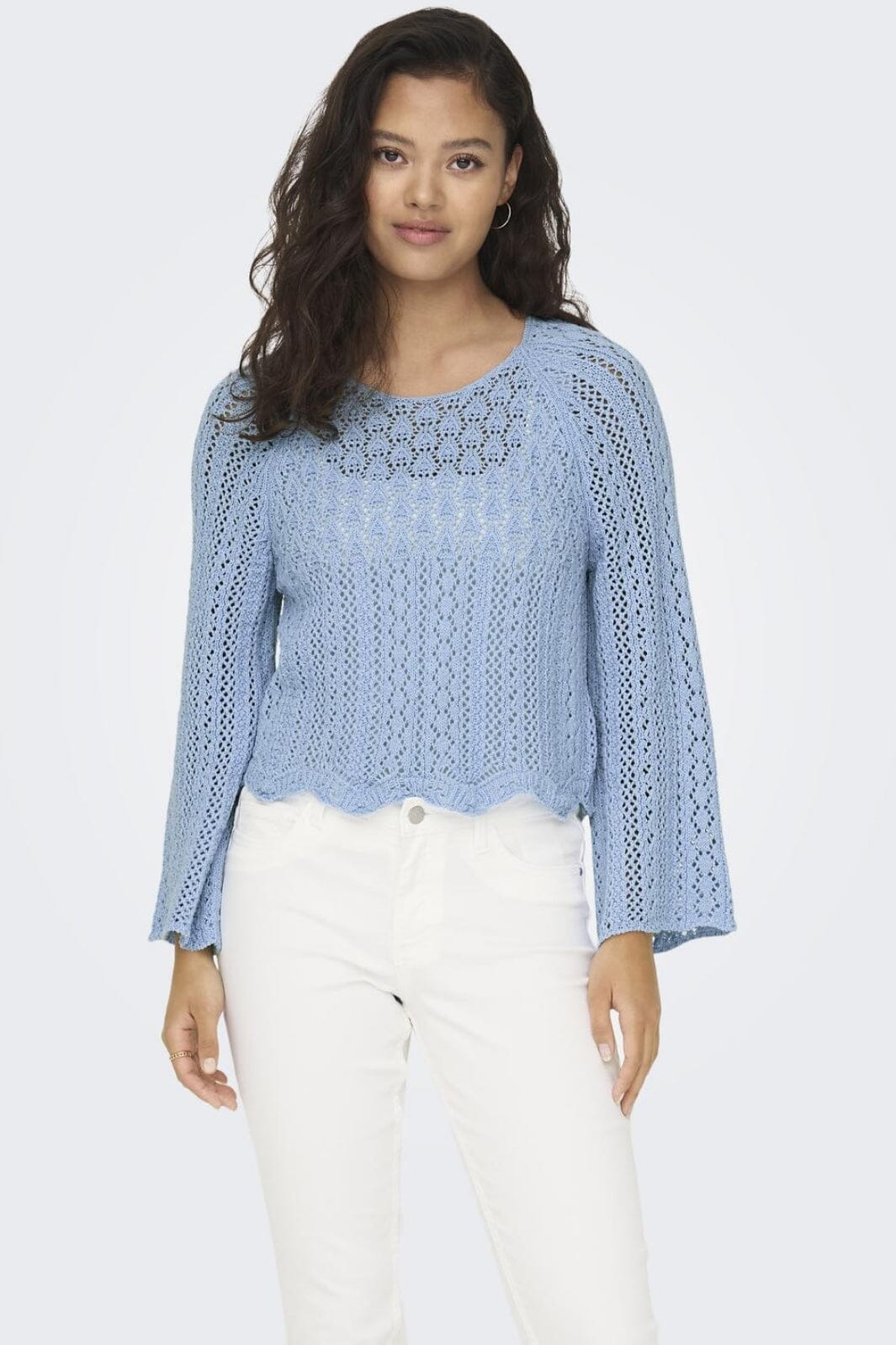 only-onlnola-life-3-4-pullover-knt-4067099-light-blue_2.jpg Only - Onlnola Life 3/4 Pullover Knt - 4067099 Light Blue