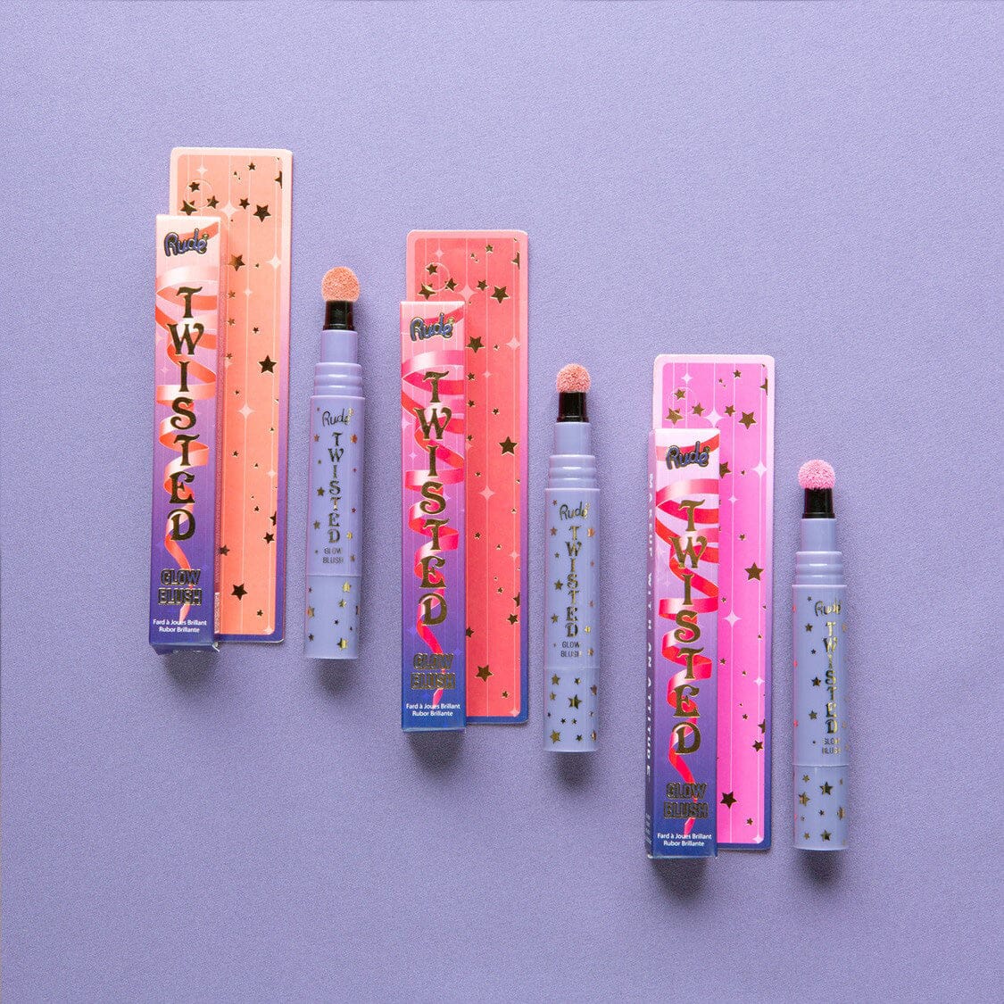 Rude Cosmetics - Twisted Glow Blush - Petal Pink