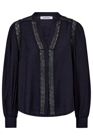 Co´couture - Caryncc Shirt 35725 - 120 Navy