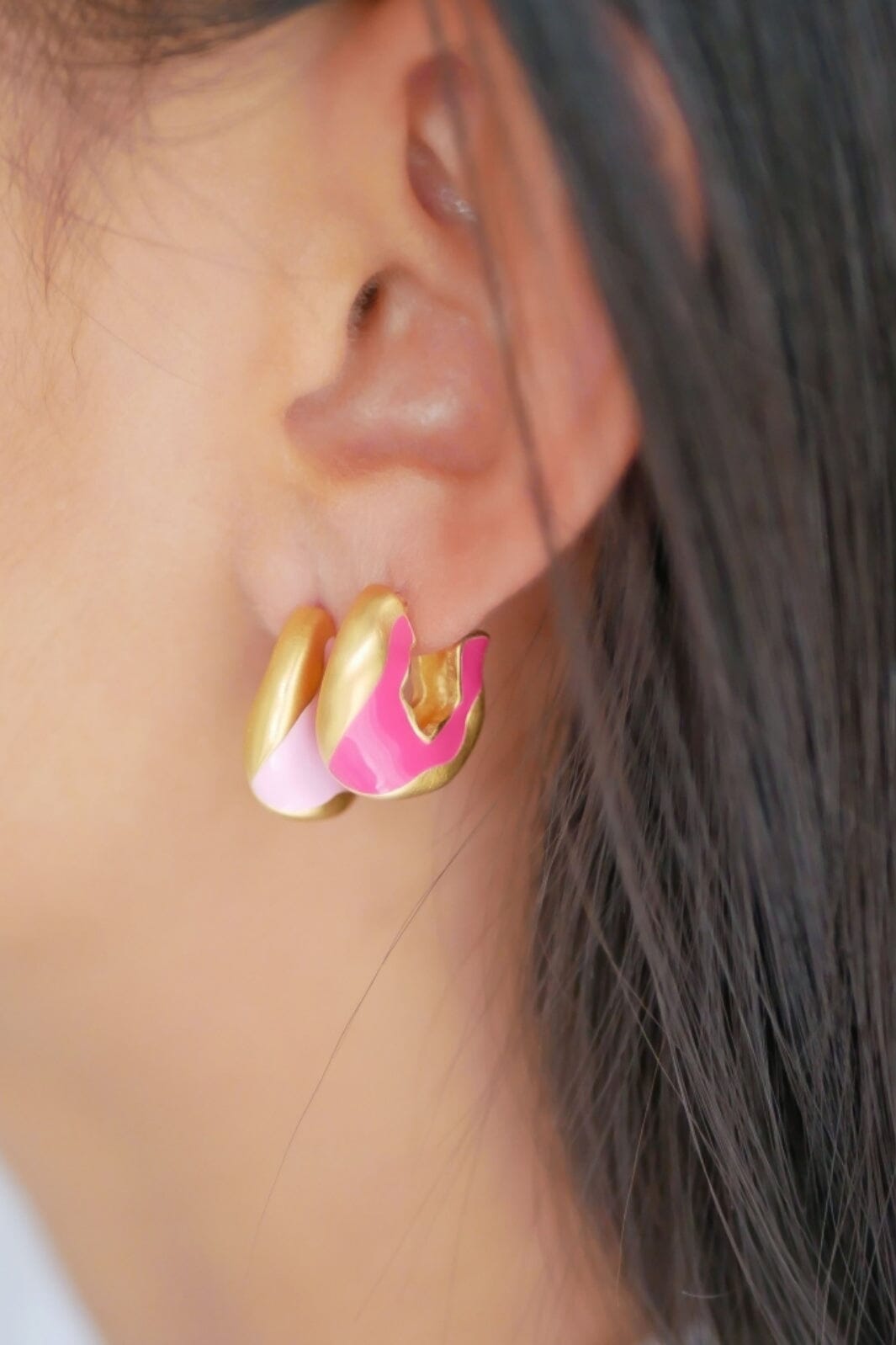 Enamel Copenhagen - Hoops, Amelia - Light Pink Online nu
