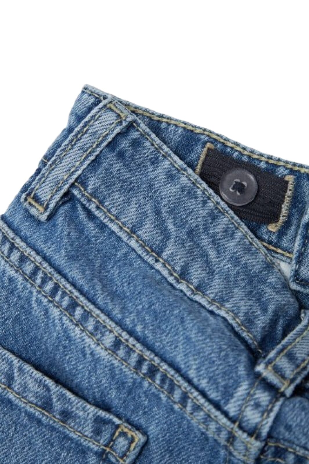 Name It - Nmfbella Emb Jeans 3285-Be - 4677987 Medium Blue Denim Bows Online nu