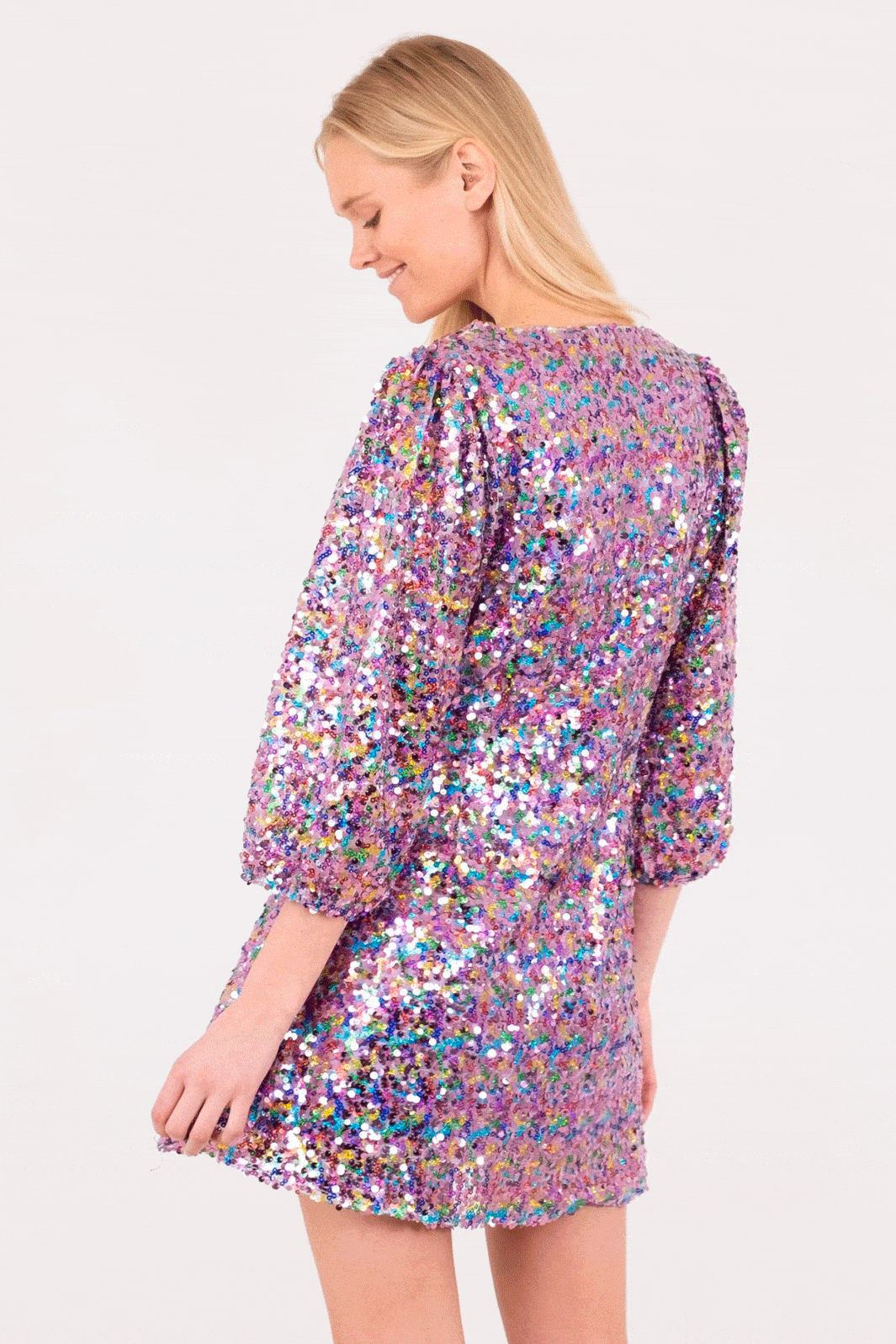 Neo Noir - Sloane Confetti Sequins Dress - Multi