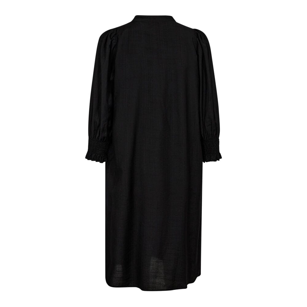 Forudbestilling - Co´couture - Heracc Frill Crop Ss Dress 36220 - 96 Black