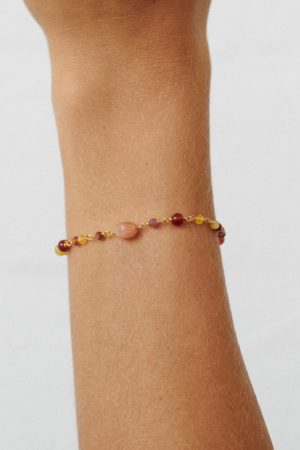 Pernille Corydon Jewellery - Goldenen Fields Bracelet - Goldenplated Hot på udsalg