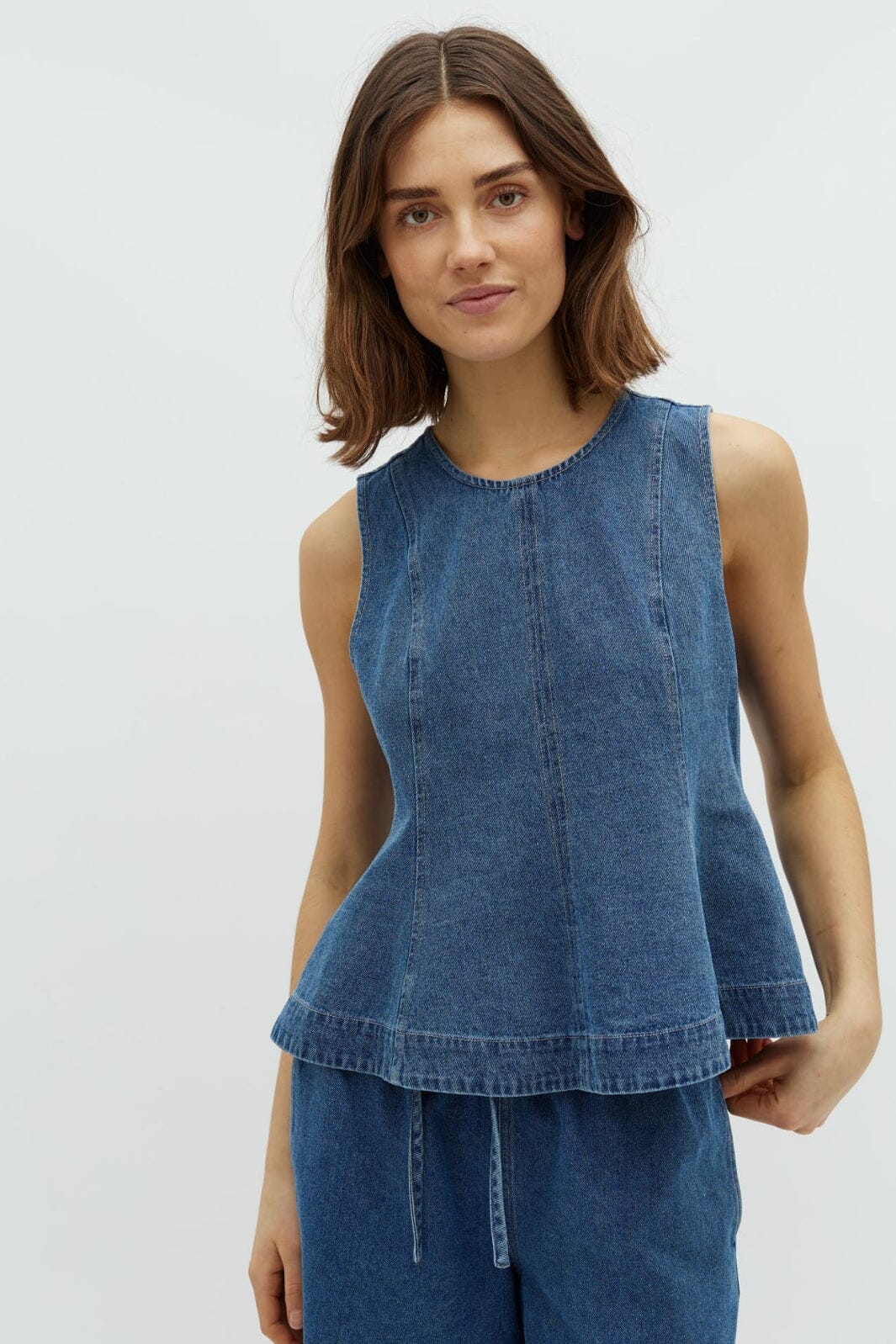Global Funk - Rihne Peplum-G 74360440 - P85 - Midt Vintage Brushing Online