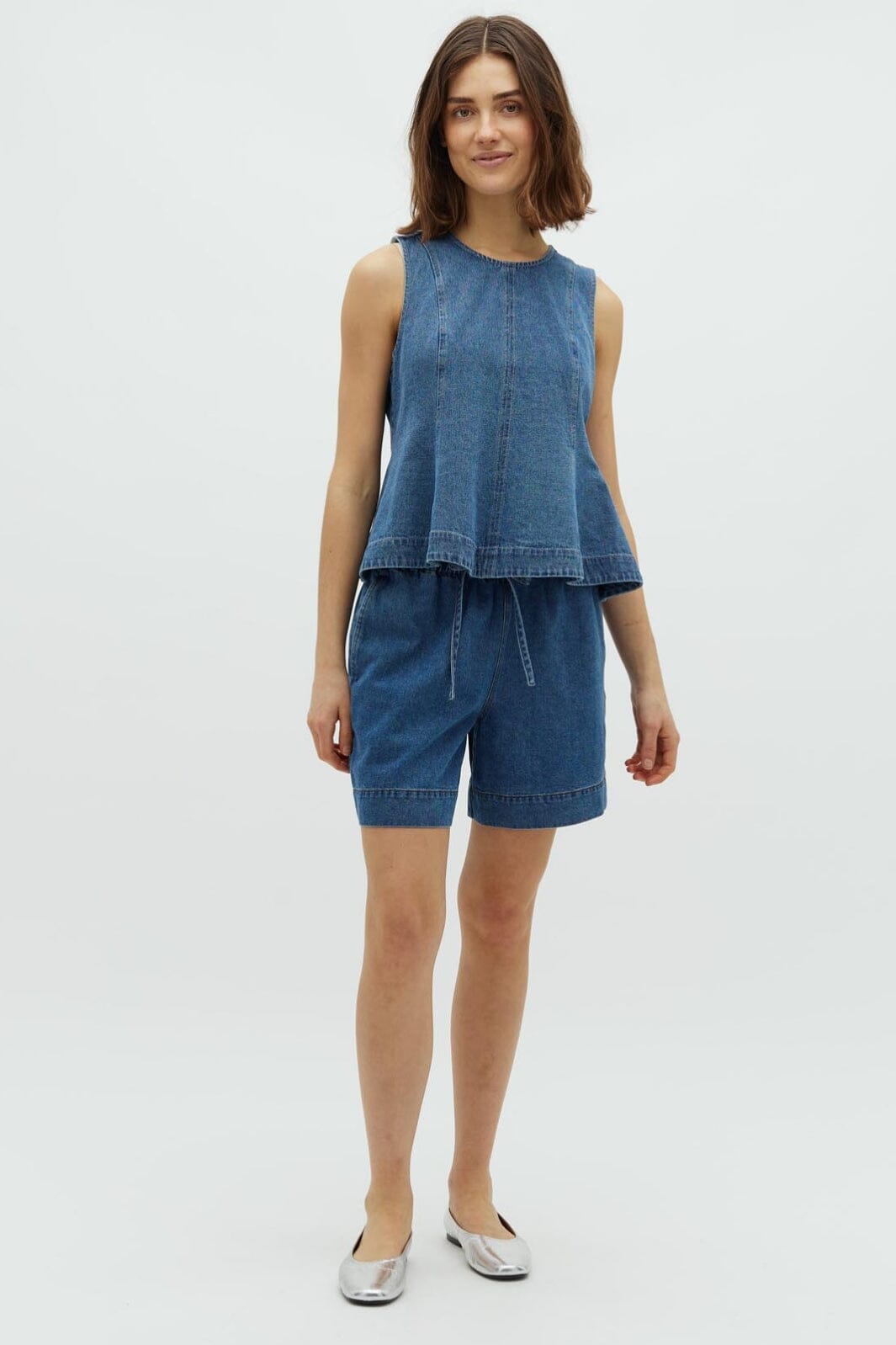 Global Funk - Rihne Peplum-G 74360440 - P85 - Midt Vintage Brushing Online