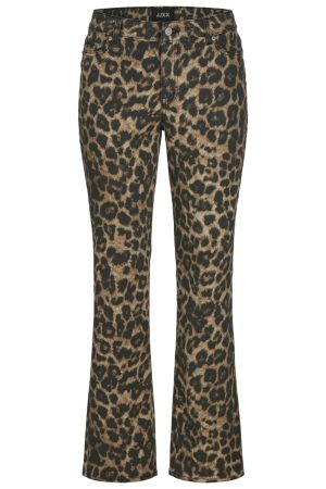 Jjxx - Jxtatiana Leo Slim Stra Pant - 4705752 Cornstalk Leopard