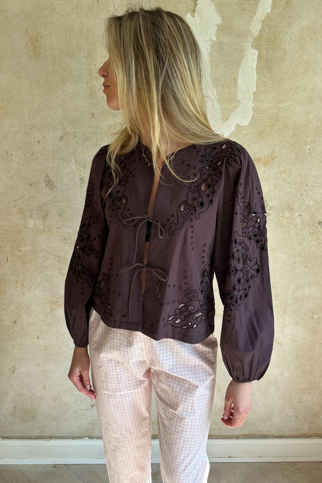 Sissel Edelbo - Magdalena Top SE 1391 - Seal Brown