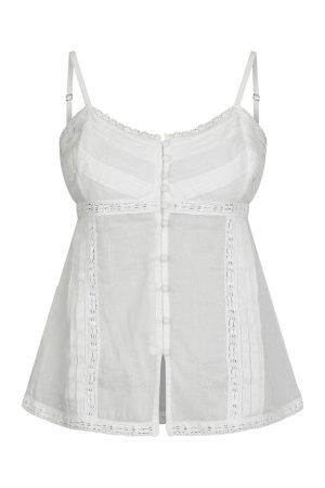 Forudbestilling - Neo Noir - Nimissa S Voile Top 165643 - 120 - White