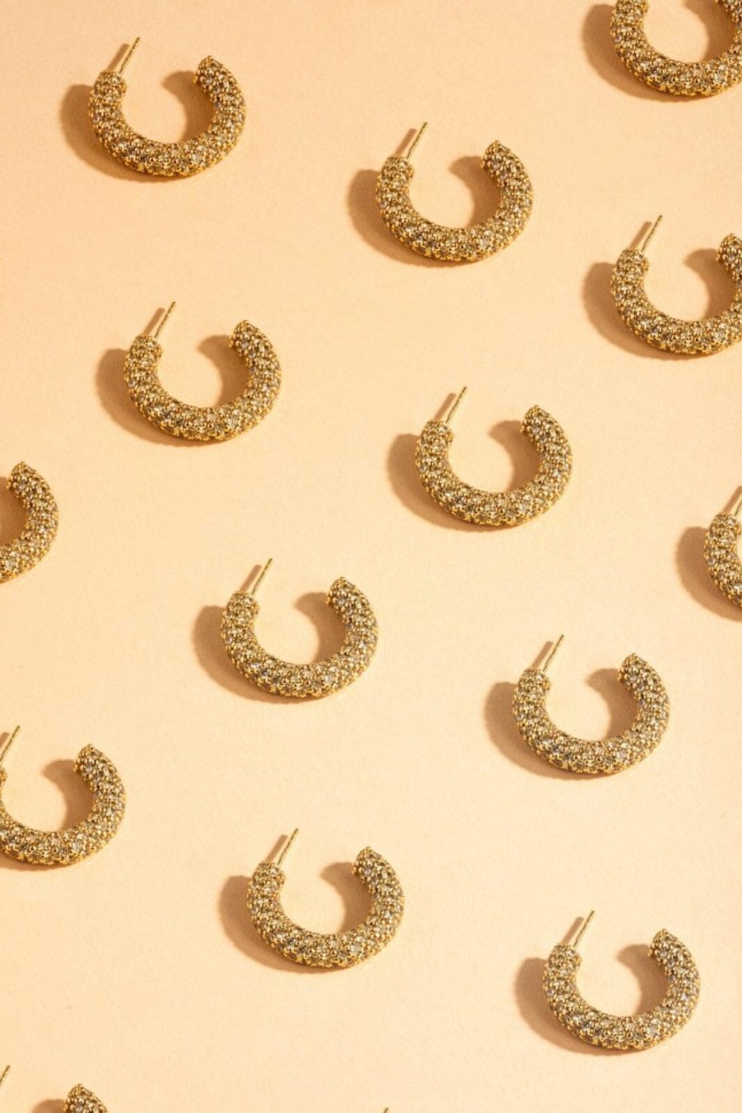 House Of Vincent - Halo Heritage Hoop Earrings - Gilded Rabat