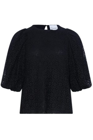 Noella - Shelly Blouse - 004 Black Udsalg