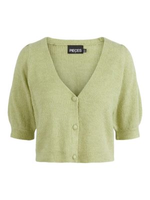 Pieces - Pcjennifer 2/4 Knit Cardigan - Swamp