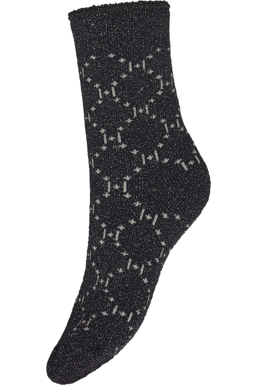 Hype The Detail - Cosy Socks Logo 37345-75 - 1130 Sort Online Hot Salg